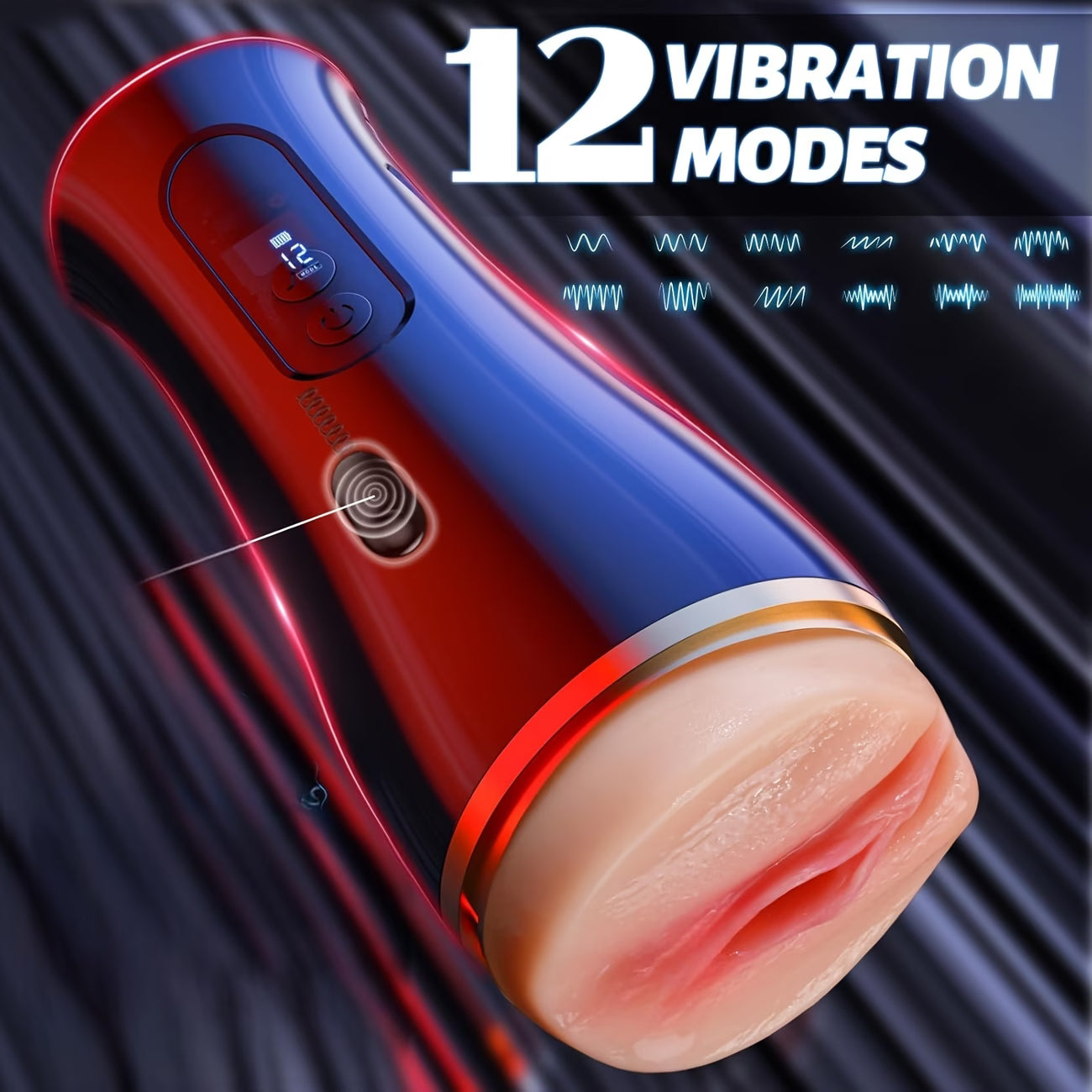 10 Speed vibrating fleshlight.